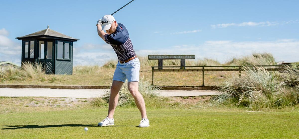 Golfing